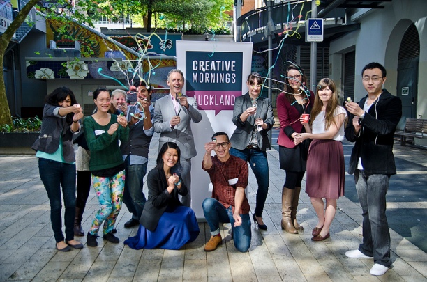CreativeMorningsAKL-team 2012